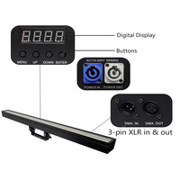 Lumière à effet de pixel LED polychrome 720x0.5W Bar Disco DJ Party Club LED Wall Wash Dyeing Lighting Stage DMX512 RGBW Event Show