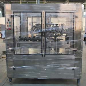 Enjuagador de Botellas Tipo Flip - Lavadora Rotativa Automática para Botellas de Vidrio y Plástico de Cerveza, Salsas y Bebidas - Product Image 3