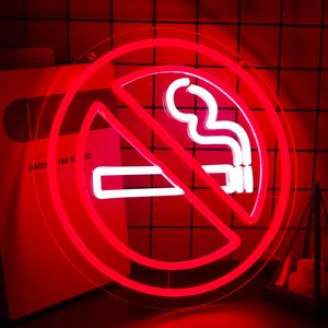No Smoking Letreros Neon LED indoor hanging ambient light shop <b>sign</b> wall decoration light entrance indicator light luminous <b>sign</b> - Product Image 6