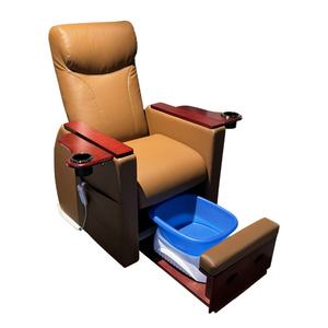 New High Quality PU Leather Pipeless Foot Bath Pedicure <b>Chair</b> Customizable Colors for Nail Salon Massage <b>Table</b> Gym Hotel Use - Product Image 3