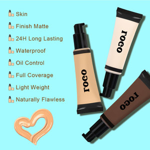Fond de Teint Liquide Personnalisé Couvrance Totale Fini Mat Contrôle du Sébum Longue Tenue Imperméable Végan et Sans Cruauté Animale - Product Image 2