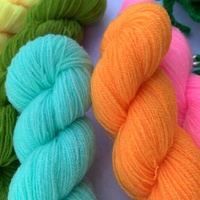 200g Ring Spun Knitting White Crocheting Yarn 100 Percent Crochet Acrylic Yarn