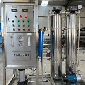 Drinking Reverse Osmosis RO Purifying Purification System 1000LPH Mineral Filter Purifier Purify Water Treatment Machine Plant