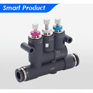 Controlador de flujo de 2 etapas PISCO, componentes industriales, eliminador de amortiguador, modelo BJSB8 - Product Image 1