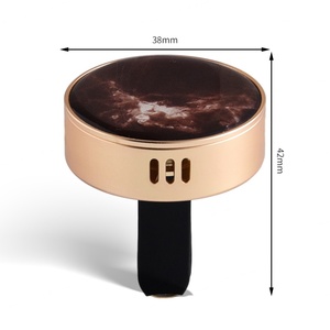 Difusor de Aroma para Auto de Lujo, Diseño en Mármol, el Más Vendido, Ambientador Metálico para Ventilación de Aire, Fragancia para Auto - Product Image 5