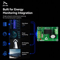 Module de compteur de puissance monophasé OEM JSY1009 50A avec RS485, CT embarqué, Modbus RTU, carte PCB de surveillance de l'électricité AC