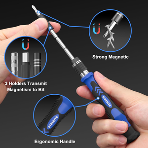 Juego de Herramientas de Reparación de Teléfonos Móviles y Portátiles 142 en 1, Bolsa de Lona, Juego de Puntas de <span class=keywords><strong>Destornillador</strong></span>, Kit de Desmontaje Multiusos - Product Image 3