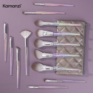 Haute Qualité Kolinsky Cheveux Plats Nail Art Outils De Luxe Ovale Acrylique Brosse Ensemble avec Virole Sertie pour Salons De Manucure - Product Image 5