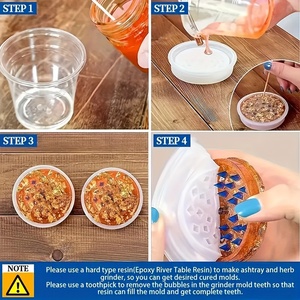 Kit de 5 Moldes de Silicona para Resina Epoxi, Curado con Calor, Formas Irregulares, Temática de <span class=keywords><strong>Amor</strong></span>/Deportes/TV y Cine, para <span class=keywords><strong>Arte</strong></span> y Decoración <span class=keywords><strong>del</strong></span> Hogar - Product Image 6