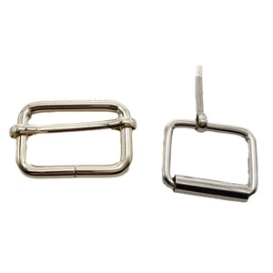 Hebilla de barra de acero inoxidable de 3,0 mm x 38 mm x 16 mm, duradera, para bolsos, ropa y zapatos - Product Image 1
