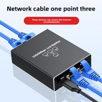 Répartiteur Ethernet Gigabit 1000 Mbps en gros, adaptateur répartiteur réseau LAN RJ45 1 vers 3