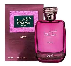 Hawas Diva Eau De Parfum 100 ml Para Ella, Fragancia Floral - Product Image 1