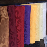 Nappe de luxe en jacquard avec de grandes paillettes, nappe ronde de 340 cm, nappes en polyester circulaires pour la décoration de mariage