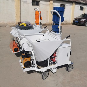Ucarry M9 Macchina Intonacatrice Automatica Multifunzione, Pompa Spruzzatrice per Malta con Tramoggia da 115L, Alta Efficienza 5.5kw, 20m di Altezza Verticale - Product Image 2