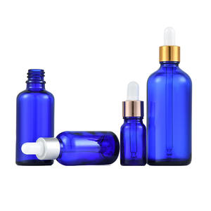 ขวดแก้วทรงกลมสีชมพูเปล่าสำหรับบรรจุภัณฑ์เครื่องสำอาง น้ำมันหอมระเหย เซรั่ม พร้อมหัวหยด - Product Image 3