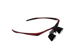 3.5X TTL歯科用顕微鏡、プラスチックフレーム付き歯科用拡大鏡、黒の医療用外科用ルーペ拡大鏡 - Product Image 2