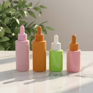 ขวดเซรั่มบำรุงผิวแบบกำหนดเองคุณภาพสูง ดีไซน์ไหล่เรียบ ขนาด 10 มล. 20 มล. 30 มล. ขวดแก้วแบบหยด - Product Image 1