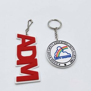 <b>Custom</b> Shape Cheap Small Gift Items with Your logo 3D Soft Pvc Keychain Pvc <b>Key</b> Ring - Product Image 4