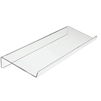 Support de clavier en PC transparent, support de clavier incliné, support de clavier universel en acrylique surélevé pour une frappe ergonomique facile