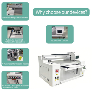 6050 Flatbed&Cylinder Hybrid UV Flatbed Inkjet <b>Printer</b> for Metal Leather Plastic/Phone case Printing Machine for Small Business - Product Image 4