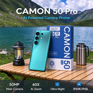 Teléfono Inteligente Original Camon 50 Pro 5G Android con Cámara, 16GB+1TB, Doble SIM, Versión Global Desbloqueada, 5G, Deca Core - Product Image 2