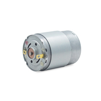 Motor DC listrik Mini, pengering rambut motor DC elektrik kecepatan tinggi 6v 12V 360 365 380 385 390 395