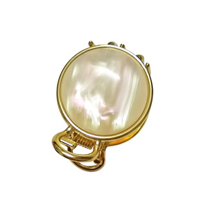 Pinza de pelo simple con efecto nacarado, pinza de pelo con imitación de perlas para cola de caballo alta, elegante accesorio para el cabello para mujeres. - Product Image 4