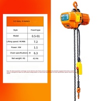 Palans électriques à tête de fantôme, palans à chaîne mobiles de type fixe, grue de levage robuste de style japonais, capacité de levage de 0,5 à 10 tonnes