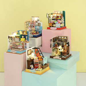 Tujian Wooden DIY <b>Mini</b> House Assembly Kit Creative Toy Gift Ornament For Youth - Product Image 4