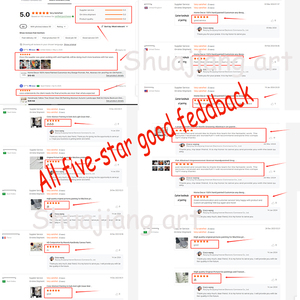 Trang trí nội thất dropshipping 100% vẽ tay Giấc Mơ lớn nghệ thuật phổ biến vải nghệ thuật Pop nghệ thuật Graffiti vải sơn dầu - Product Image 6