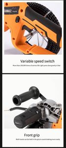 Rechargeable Brushless Lithium Wire Threading Machine Electric Cable <b>Puller</b> Pipe Wiring for Cable Manufacturing Equipment - Product Image 5
