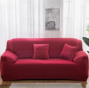 European Style 3 Seater Sofa Cover Washable High Stretch Sofa Slipcover Large Spandex Elastic For Living Room