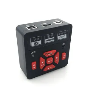 Kamera Mikroskop industri Output USB, 28.0 megapiksel HD 1080P 60FPS HD Video 1/<span class=keywords><strong>2.3</strong></span> "lensa Sensor C/CS - Product Image 4