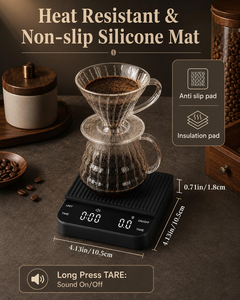 New Large Display OEM <b>Electronic</b> Coffee Scale with <b>Timer</b> Function Portable Digital Coffee Weight Scale - Product Image 6