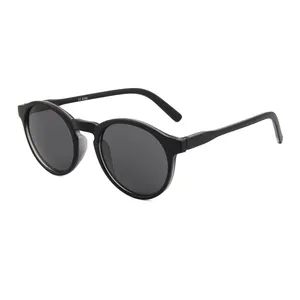 fashion sunglasses newest women big round hinge spring sunglasses plastic frame multi color sun glasses