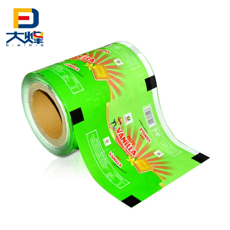 Металлизированная пластиковая упаковочная пленка в рулонах для твердых конфет с китайского рынка
