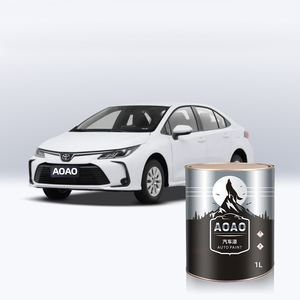 Pintura de Repintado, Revestimiento Líquido de Poliuretano para Corolla 040 070 <span class=keywords><strong>1D6</strong></span> 1E7 209 1G3, Pintura de Reparación de Carrocería de Automóvil Blanca Plateada - Product Image 1