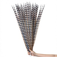 Plumes de queue de faisan artificielles en gros pour costumes de carnaval, accessoires de couture, fournitures d'artisanat DIY