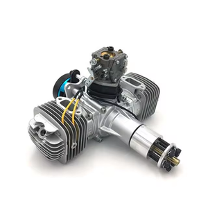Original DLE120 <b>Gasoline</b> Engine UAV Power System 180W Exhaust 120CC Twin Cylinder Power Generation System RC Airplane Model UAV - Product Image 2
