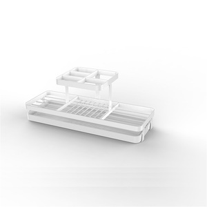 Support de brosse à dents électrique en alliage de zinc, design moderne, écologique, fixation murale d'angle, pour hôtel, rangement d'articles de toilette de salle de bain - Product Image 4