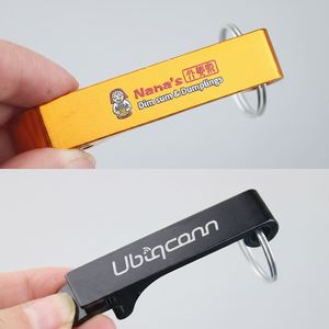 Coloured Bottle Opener <b>Key</b> Ring Custom Logo Metal <b>Key</b> <b>Chain</b> for Gift - Product Image 5