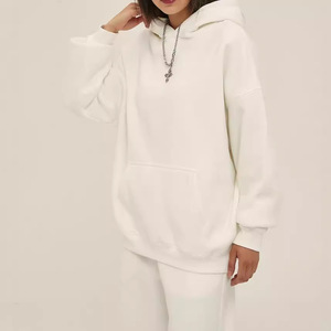 Sudadera de Invierno de Lujo para Hombre, Relleno de Lana y Plumón, Peso Pesado, Color Negro Bicolor, Hombros Caídos, Doble Capa, para Viaje - Product Image 3