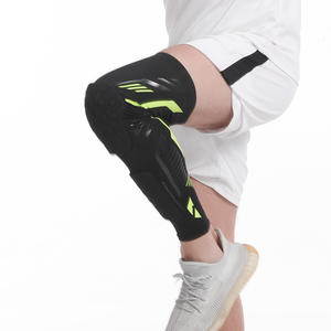 Rodillera Larga de Compresión para Pierna Protector de Rodilla para Ciclismo y Baloncesto con Soporte de EVA - Product Image 4