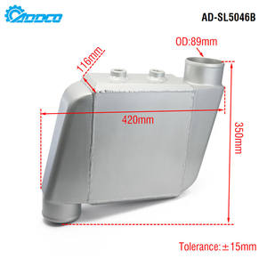 Аддко Универсальный алюминиевый водно-Воздушный жидкостный промежуточный охладитель: 250X220X115 мм на входе/выходе: 3,5 "AD-SL5046B - Product Image 3