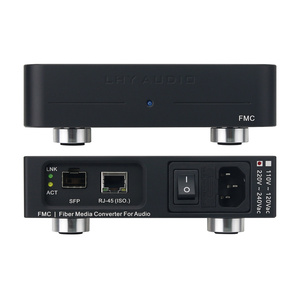 Lhy âm thanh đen FMC âm thanh Hifi những người đam mê Ethernet Lọc thu phát quang với hiệu suất cao ocxo - Product Image 4