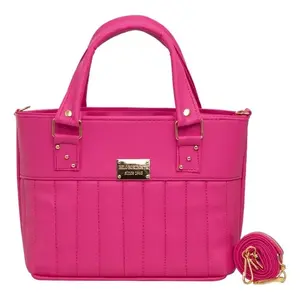 Bolso de Hombro para Mujer Fana Moderna Milagros Buganvilia, Cierre de Cremallera de Cuero, para Todas las Temporadas - Product Image 1