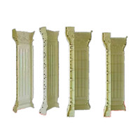 Moule à colonnes en béton 3D réglable en plastique ABS haute précision, multi-tailles 20-50 cm, Reazone RZSQ14, durée de vie de 3 ans, extérieur