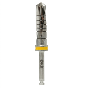 Forets droits Samroz pour chirurgie implantaire dentaire 4,8 mm, irrigation externe manuelle, acier inoxydable, certifiés CE, durée de vie prolongée - Product Image 1