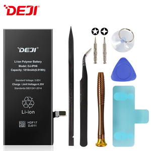 DEJI <span class=keywords><strong>prix</strong></span> de gros chine <span class=keywords><strong>batterie</strong></span> de téléphone portable pour téléphone <span class=keywords><strong>iPhone</strong></span> <span class=keywords><strong>6</strong></span> CE FCC - Product Image 1