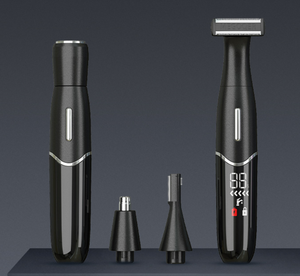 Rasoir électrique 4 en 1 pour femmes 568-3A, rechargeable, rasoirs pour le corps et épilateur pour le visage, le bikini, les jambes, le corps, le visage, les aisselles - Product Image 2